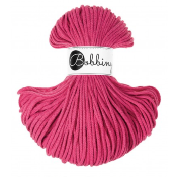 Bobbiny Flechtkordel 3 mm - Dopamine Pink